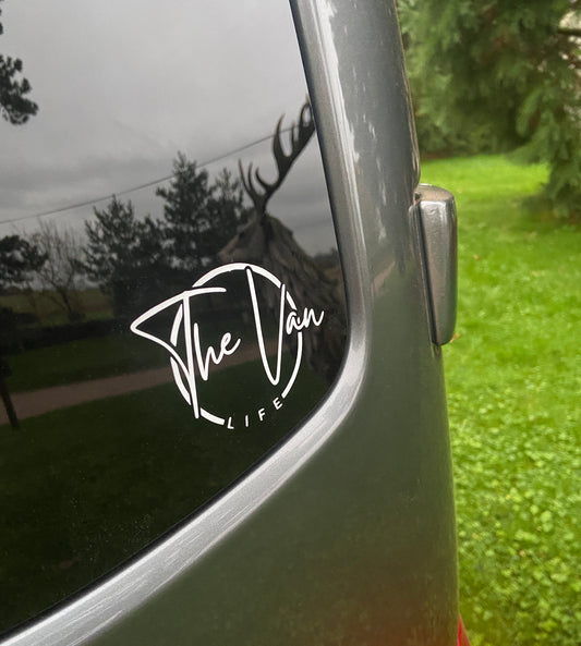 The Van Life Logo Sticker - Small