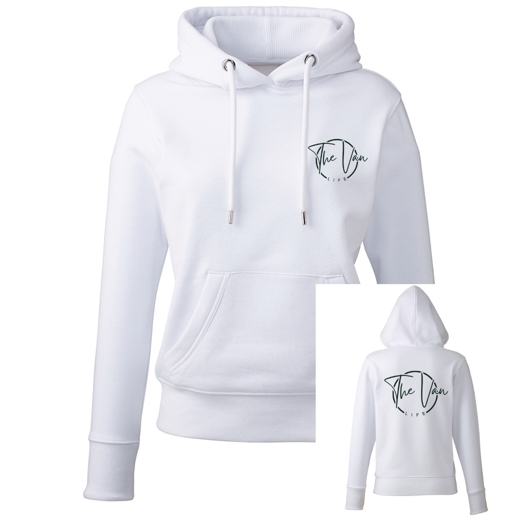 Ladies Premium Hoodie - White